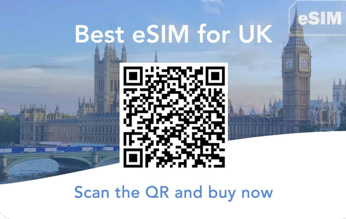 get esim uk number