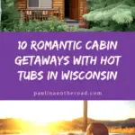 cabins in wisconsin with hot tub