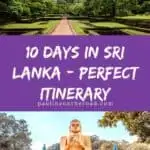 sri lanka itinerary 10 days pins 1 - Sri Lanka Itinerary: 10 Days in Paradise
