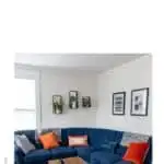 a pin with a living room with a blue sofa in Lake Geneva, Wisconsin