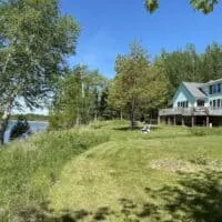 the house with lake view, an airbnb in Apostle Island, Wisconsin
