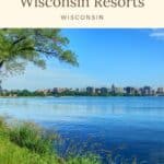 a pin with a lake view at one of the best southern wisconsin resorts