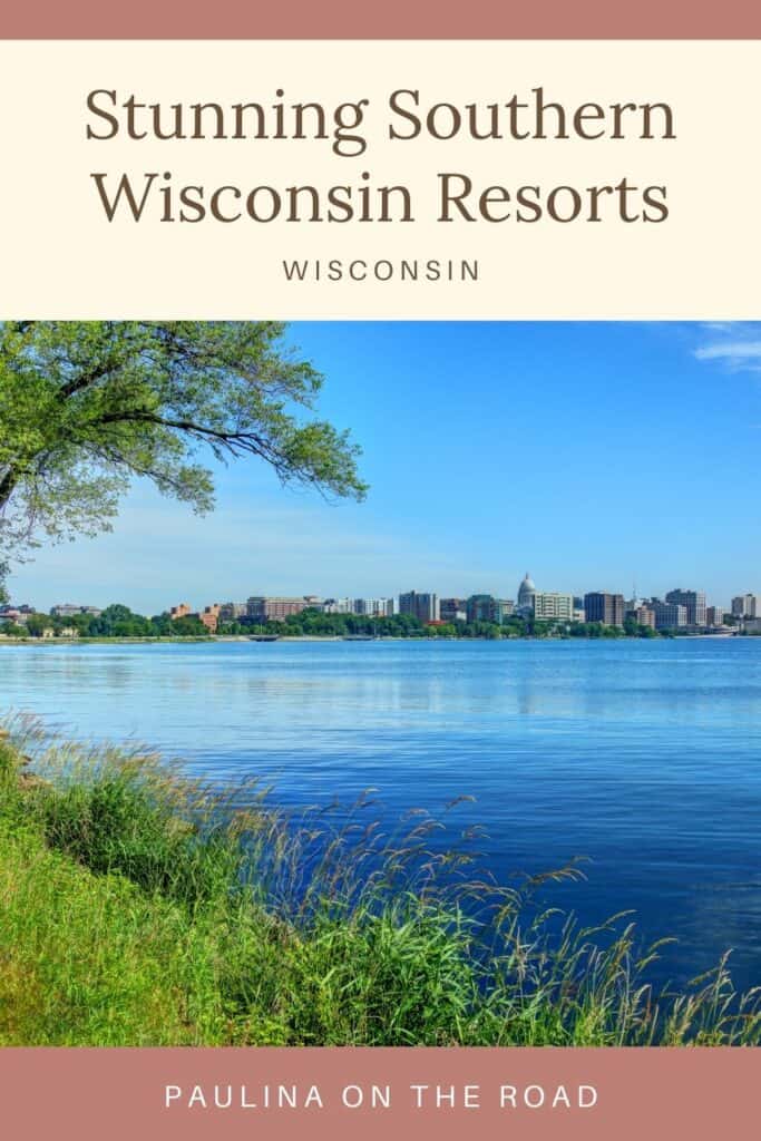 a pin with a lake view at one of the best southern wisconsin resorts