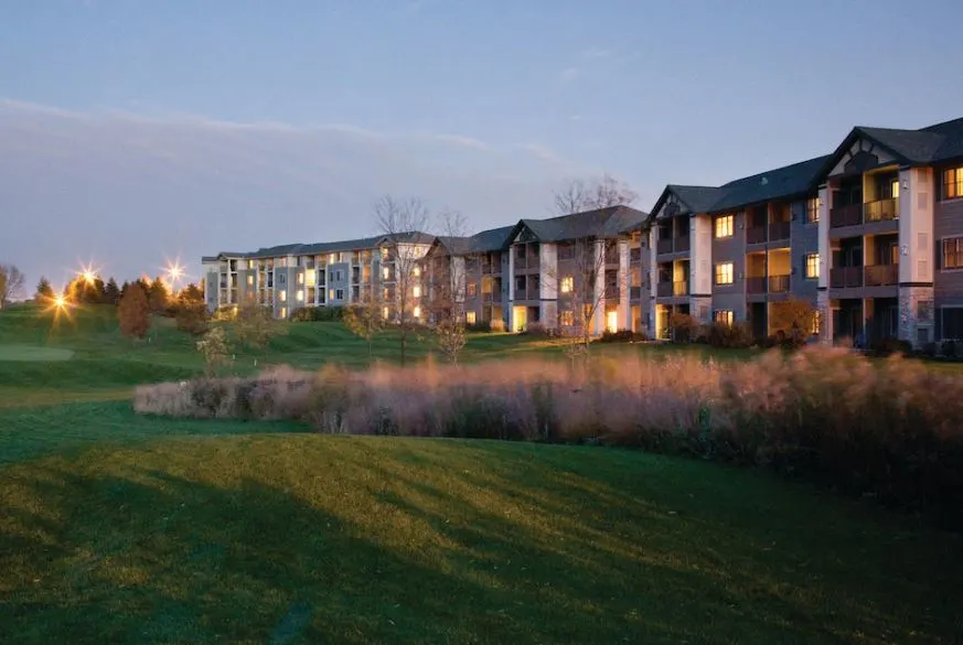 exterior of the Holiday Inn Club Vacations at Lake Geneva Resort, Wisconsin