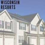 a pin with the exterior of one of the best western Wisconsin resorts.