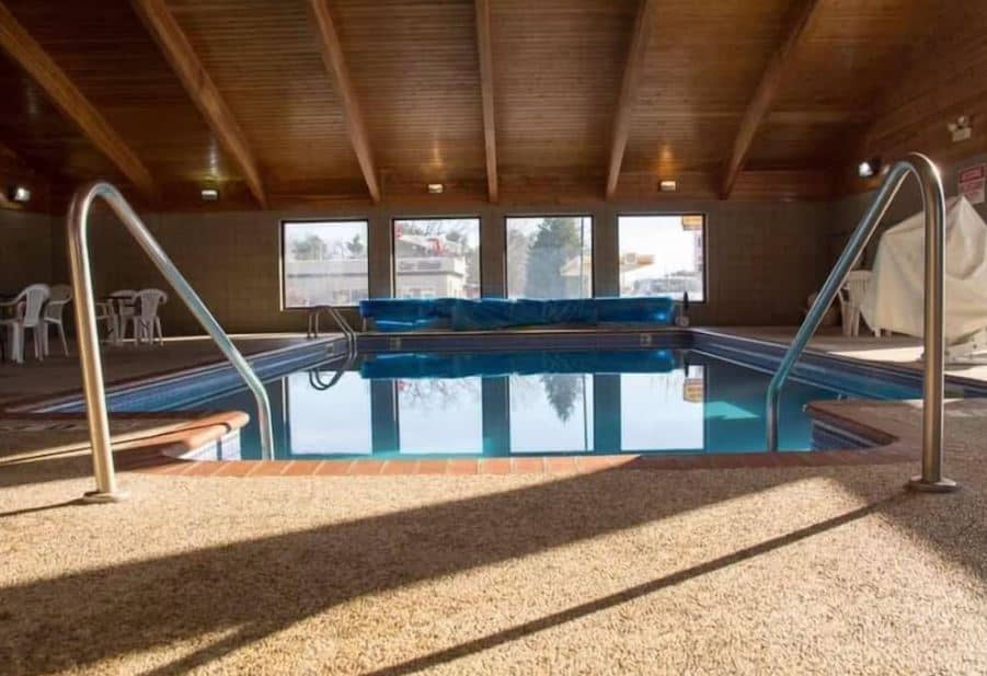 interior pool at Boarders Inn & Suites by Cobblestone Hotels, Wautoma, Wisconsin