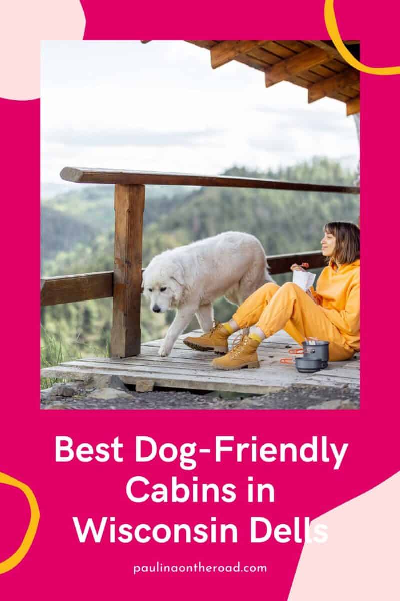 12 Fun DogFriendly Cabins in Wisconsin Dells Paulina on the road