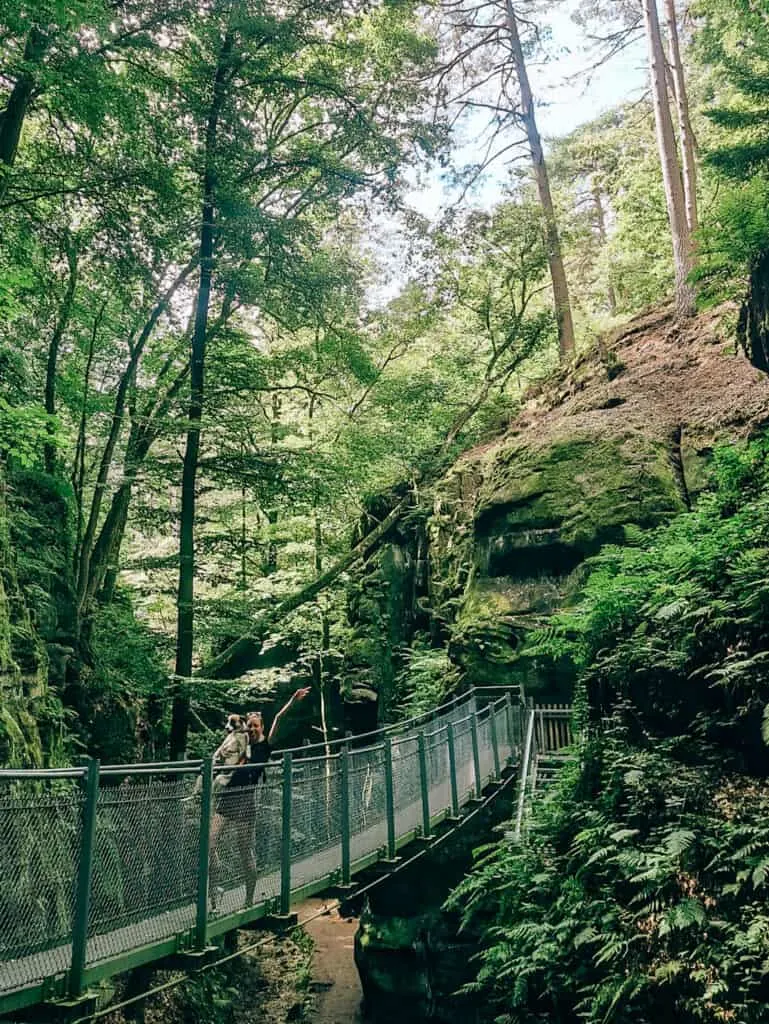 hiking in luxembourg, berdorf