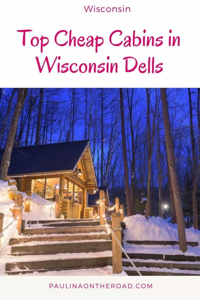 12 Cheap Cabins in Wisconsin Dells Paulina on the road