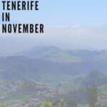 a view on tenerife anagapark in november as a pin