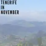 a view on tenerife anagapark in november as a pin