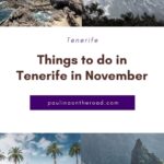 pin for a guide about tenerife in november with differnt impressions from tenerife