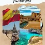 a collection of impressions from spain in november