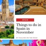 a collection of photos from spain in november