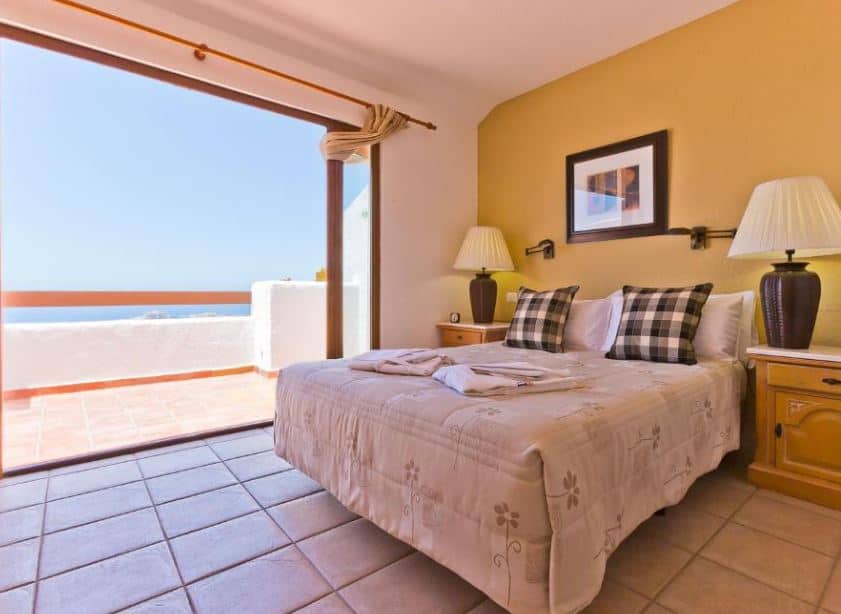 bedroom with balcony at Beverly Hills Suites - Excel Hotels & Resorts - Los Cristianos, Tenerife