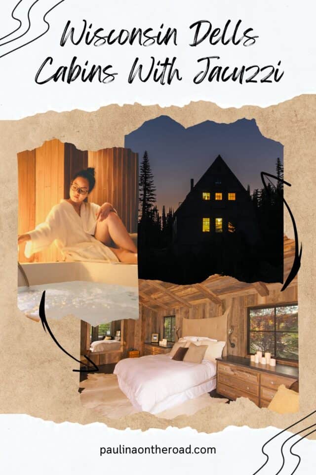 10 Great Wisconsin Dells Cabins With Jacuzzi Paulina on the road