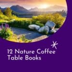 a pin with a landscape that can be found in the best Nature Coffee Table Books