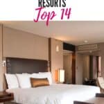 a pin with a double bed at one of the best Discover the Best Northeast Wisconsin Resorts