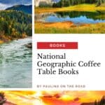 a pin with 3 photos related to National Geographic Coffee Table Books