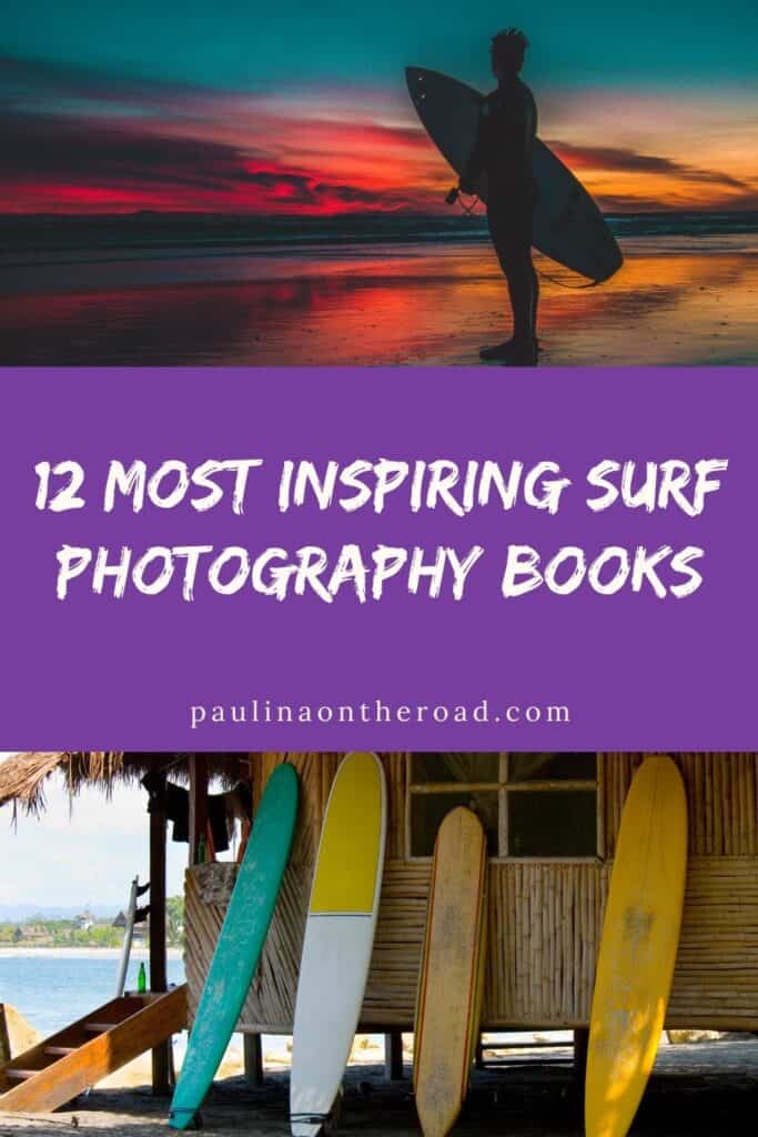 a pin with 2 photos related to Surf Photography Books