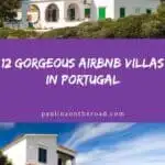 a pin with 2 photos related to Airbnb Villas In Portugal.