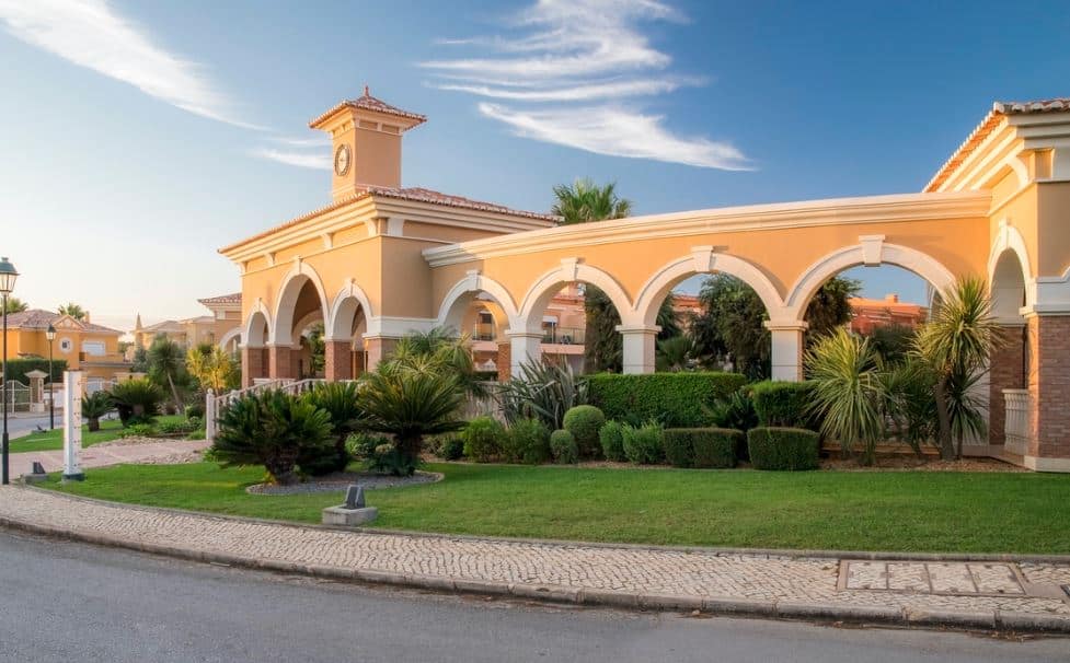exterior of the Boavista Golf and Spa Resort, Lagos, Algarve