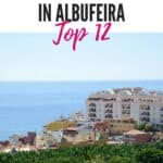 a pin with a beachfront hotel in Albufeira, Best Accommodation In Albufeira