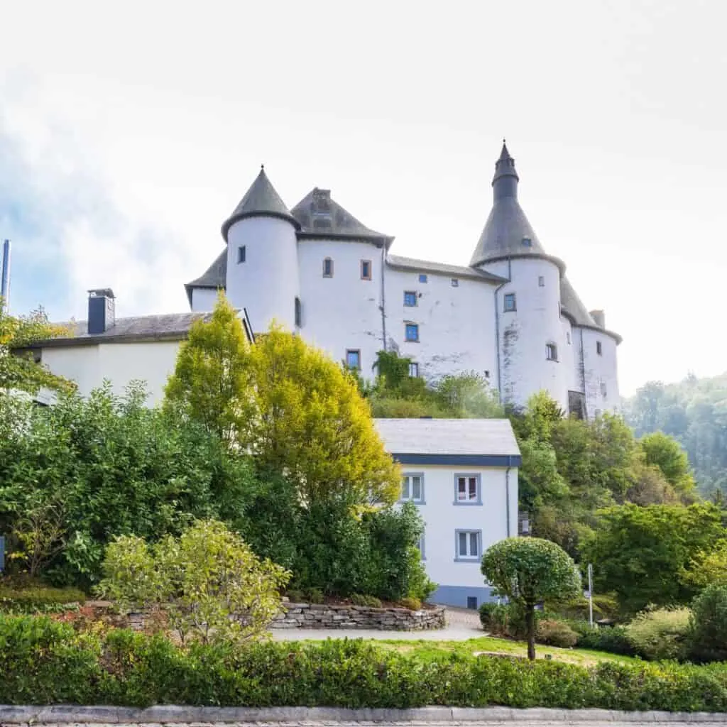 Clervaux castle in luxembourg
