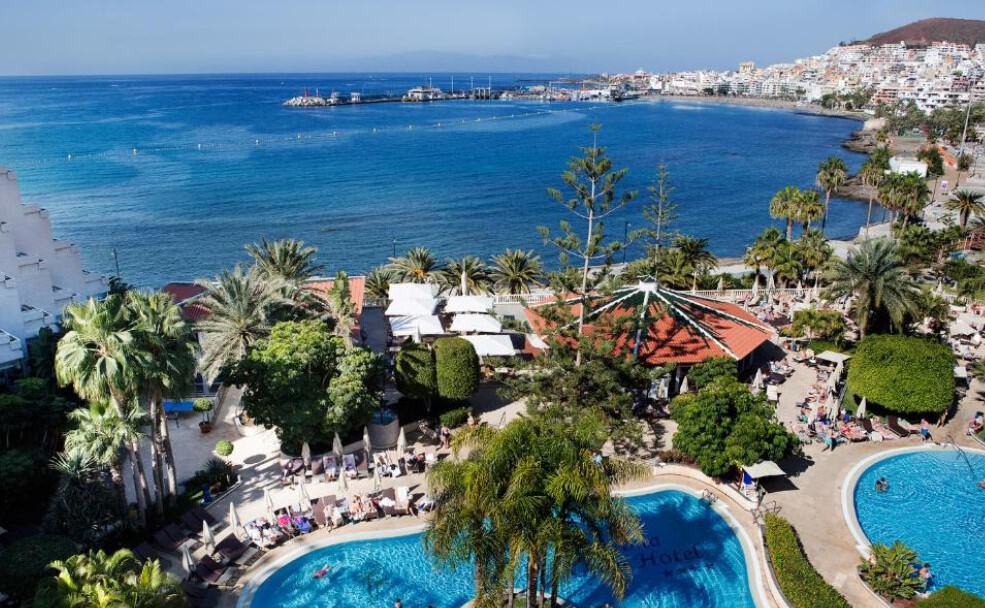 aerial view of the Spring Arona Gran Hotel in Los Los Cristianos, Tenerife