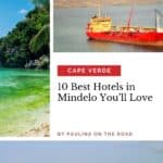 a pin with 3 photos related to Best Hotels in Mindelo