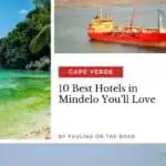 a pin with 3 photos related to Best Hotels in Mindelo