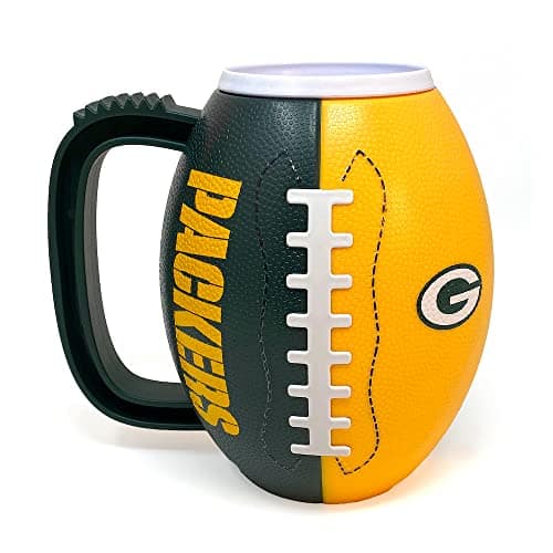 Green Bay Packers 3D Football Plastic Mug