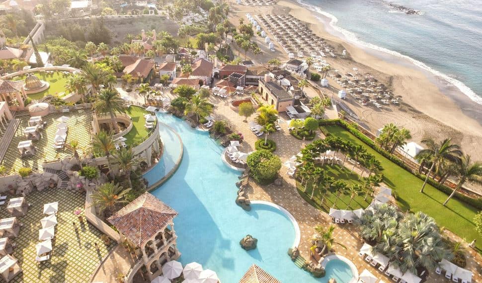 aerial view of the JOIA El Mirador by Iberostar in Adeje, tenerife