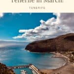 panoramic view of the bay of la gomera
