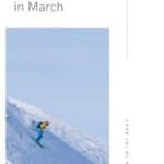 someone skiing down a slope
