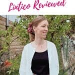 Why I Switched to Linen for Travel Lintico Discovery | Paulina | Woman wearing a black shirt, white top, and linen pants with a garden at the background